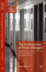 The Working Lives of Prison Managers Global Change, Local Culture and Individual Agency in the Late Modern Prison
