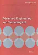 Advanced Engineering and Technology III