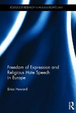 Freedom of Expression and Religious Hate Speech in Europe