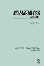Aristotle and Philoponus on Light