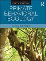 Primate Behavioral Ecology