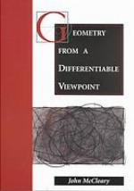 Geometry from a Differentiable Viewpoint