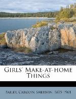 Girls' make-at-home things.