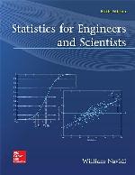 STATISTICS FOR ENGINEERS AND SCIENTISTS