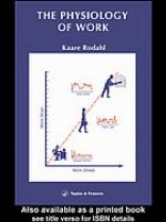Physiology of Work