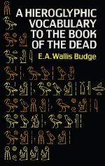 Hieroglyphic Vocabulary to the Book of the Dead