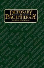 A dictionary of psychotherapy