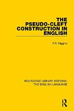The pseudo-cleft construction in English