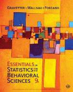 Essentials of Statistics for the Behavioral Sciences