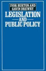 Legislation and public policy : public bills in the 1970-74 Parliament
