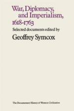 War, Diplomacy, and Imperialism, 1618–1763
