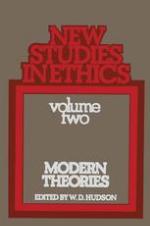 New Studies in Ethics : Volume Two: Modern Theories
