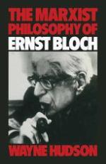 The Marxist Philosophy of Ernst Bloch
