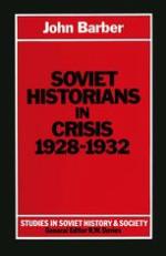 Soviet Historians in Crisis, 1928–1932