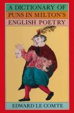 A Dictionary of Puns in Milton’s English Poetry