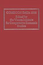 Comecon Data 1988