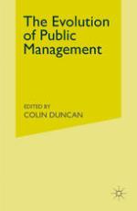 The Evolution of Public Management: Concepts and Techniques for the 1990s