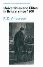 Universities and Elites in Britain since 1800
