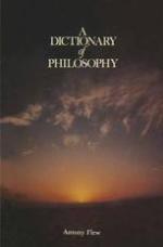 A Dictionary of Philosophy