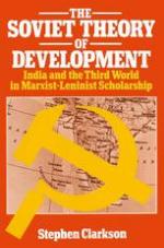The Soviet Theory of Development: India and the third world in marxist-leninist scholarship