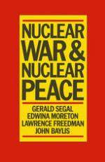 Nuclear war and nuclear peace