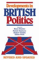 Developments in British Politics