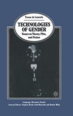 Technologies of Gender: Essays on Theory, Film, and Fiction