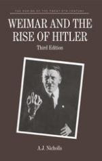 Weimar and the Rise of Hitler