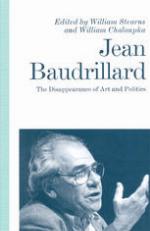 Jean Baudrillard: The Disappearance of Art and Politics