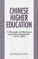 Chinese Higher Education