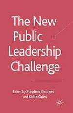 The New Public Leadership Challenge