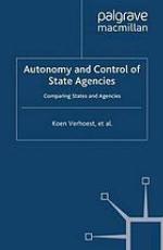 Autonomy and Control of State Agencies