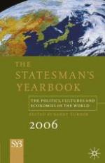 The statesman's yearbook 2006 : the politics, cultures and economies of the world