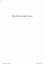 Multi-Dimensional Analysis