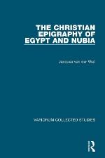 The Christian Epigraphy of Egypt and Nubia