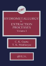 Hydrometallurgy in Extraction Processes, Volume I
