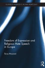 Freedom of Expression and Religious Hate Speech in Europe