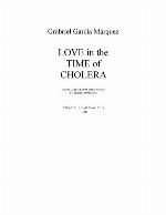 Love in the Time of Cholera