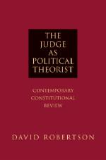 The Judge as Political Theorist