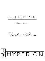 PS, I Love You