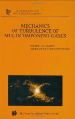 Mechanics Of Turbulence Of Multicomponent Gases