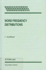 Word Frequency Distributions (Text, Speech and Language Technology) (Volume 18)
