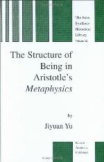 The Structure of Being in Aristotle's Metaphysics