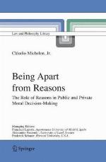 Being Apart from Reasons