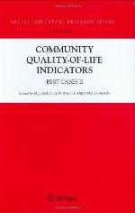 Community Qualityoflife Indicators