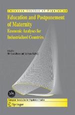 Education And Postponement Of Maternity