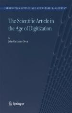 The scientific article in the age of digitalization