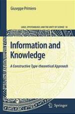 Information and Knowledge