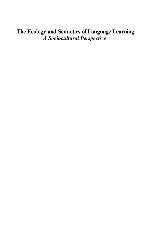 The Ecology and Semiotics of Language Learning