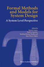 Formal methods and models for system design : a system level perspective